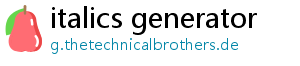 italics generator